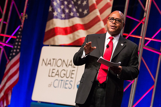 Vince Williams Speaks at the National League of Cities event