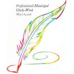Professional Municipal Clerks Week logo