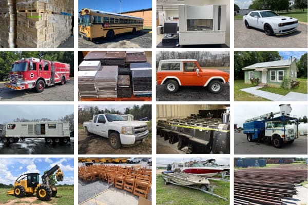 Picture of for sale items on GovBids