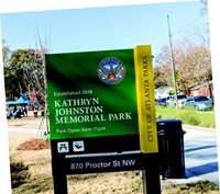 Picture of park entrance sign. 